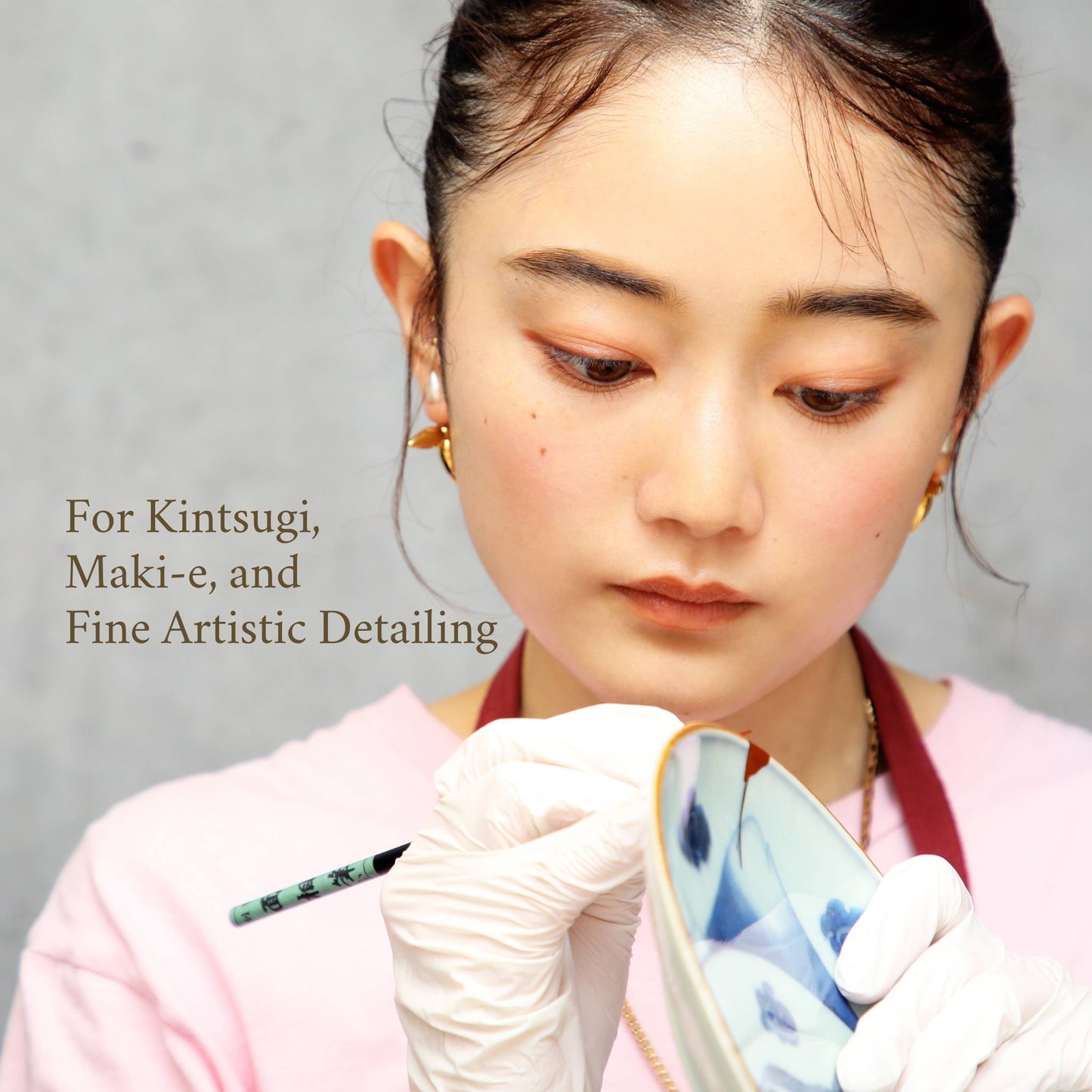 Fine-point Brush for Kintsugi and Painting (Made in Japan)