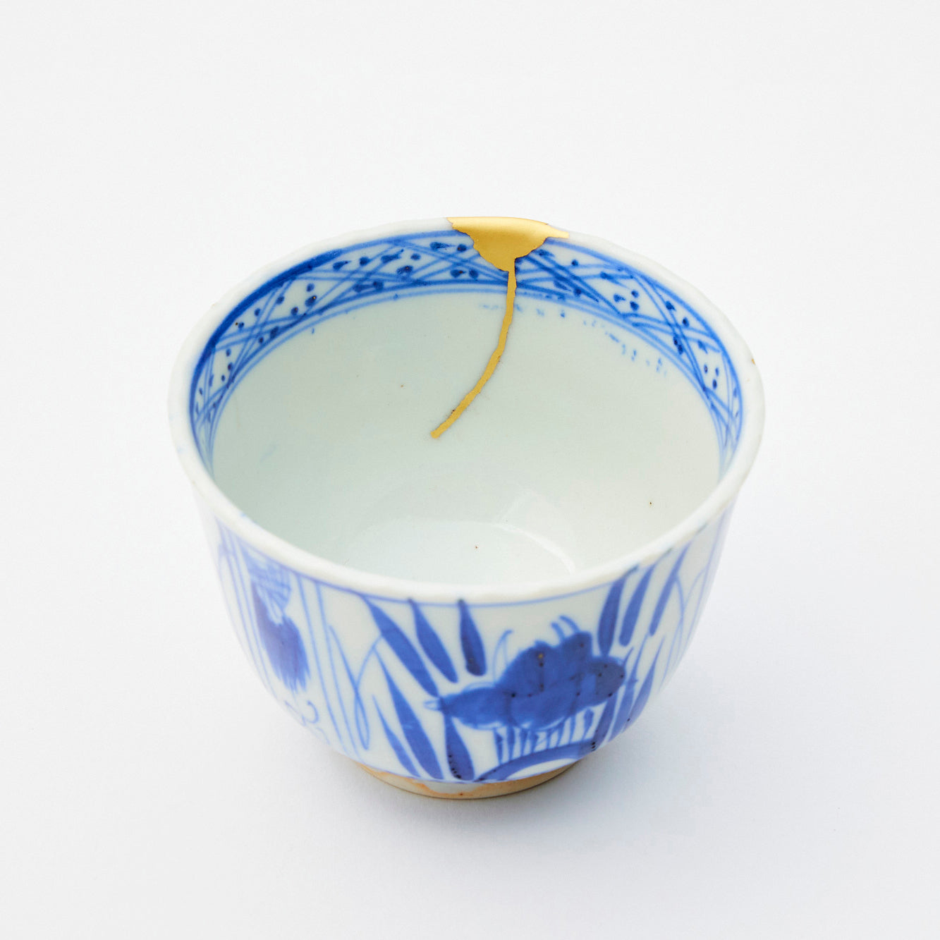 KINTSUGI Lapis Blossom Small Teacup|Food Safe
