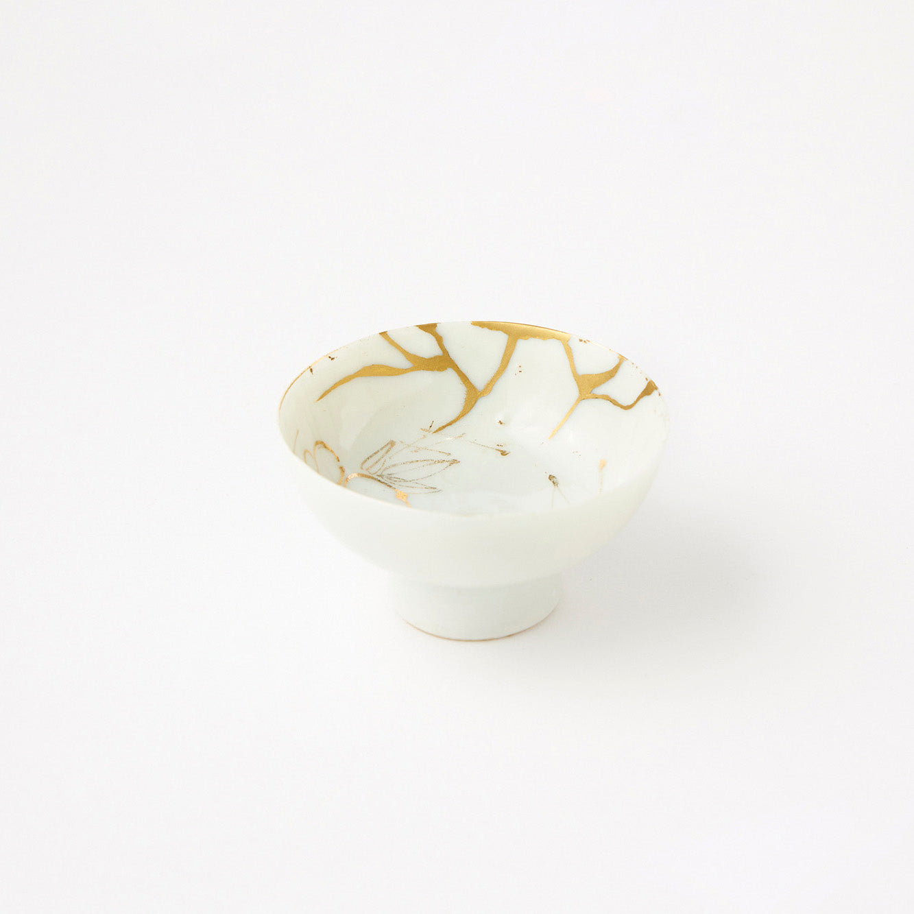 KINTSUGI Celebration Sake Cups from the Greater East Asia War Era – A Masterpiece from Ishikawa, Japan|Food Safe