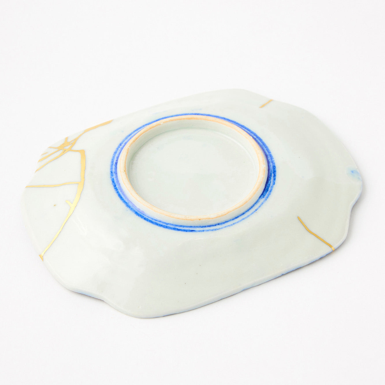 KINTSUGI Landscape Slanted Dish|Food Safe