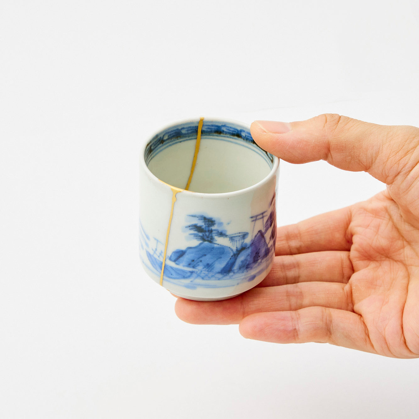 KINTSUGI Serene Voyage Sake Cup|Food Safe