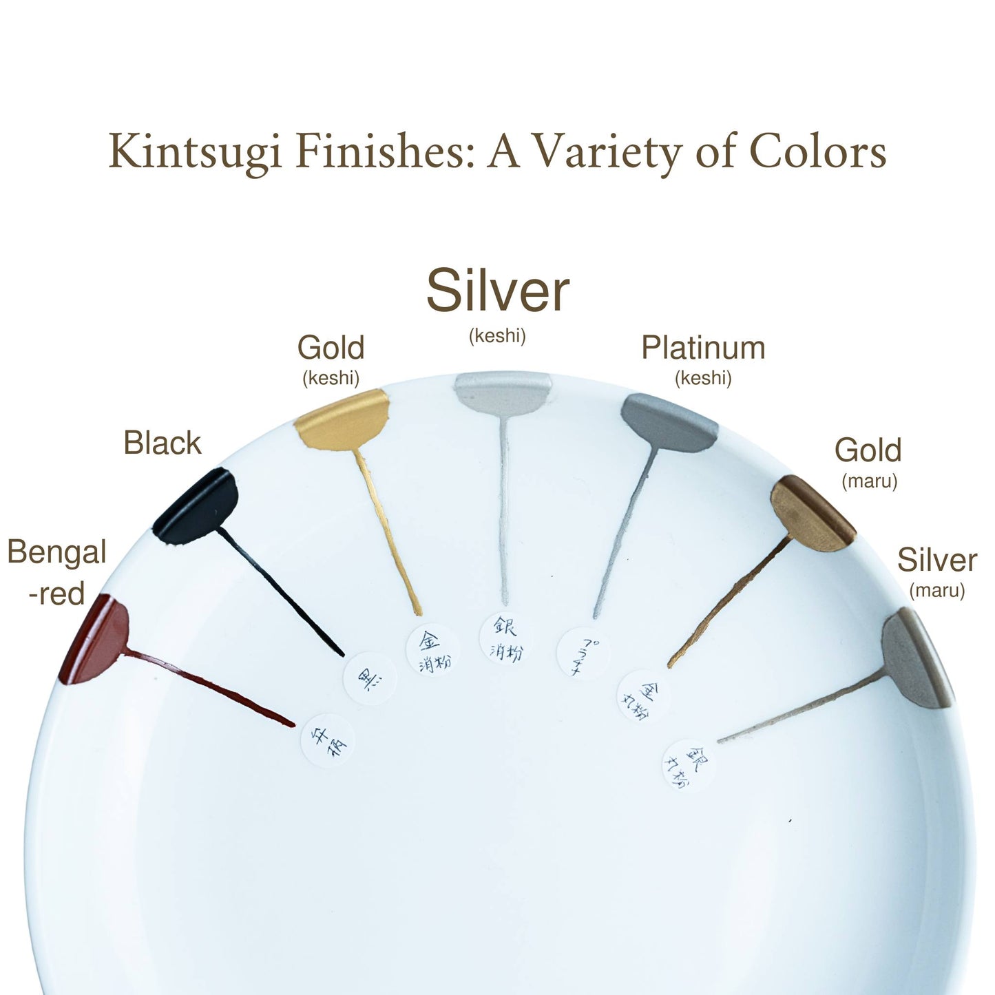 Silver Powder for Kintsugi 0.5g - Food Safe Gin-tsugi
