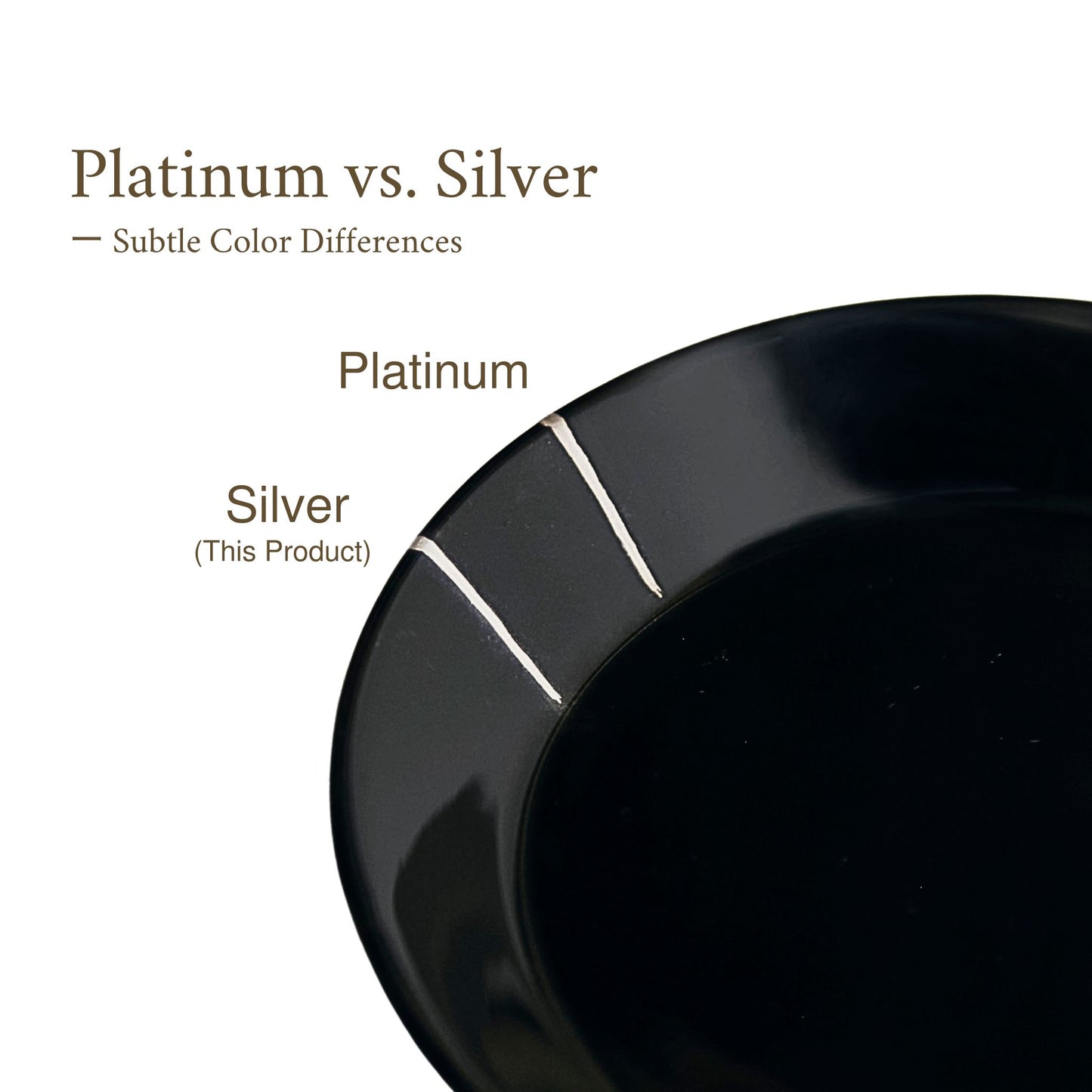 Platinum Powder for Kintsugi 0.3g - Food Safe Kintsugi Repair