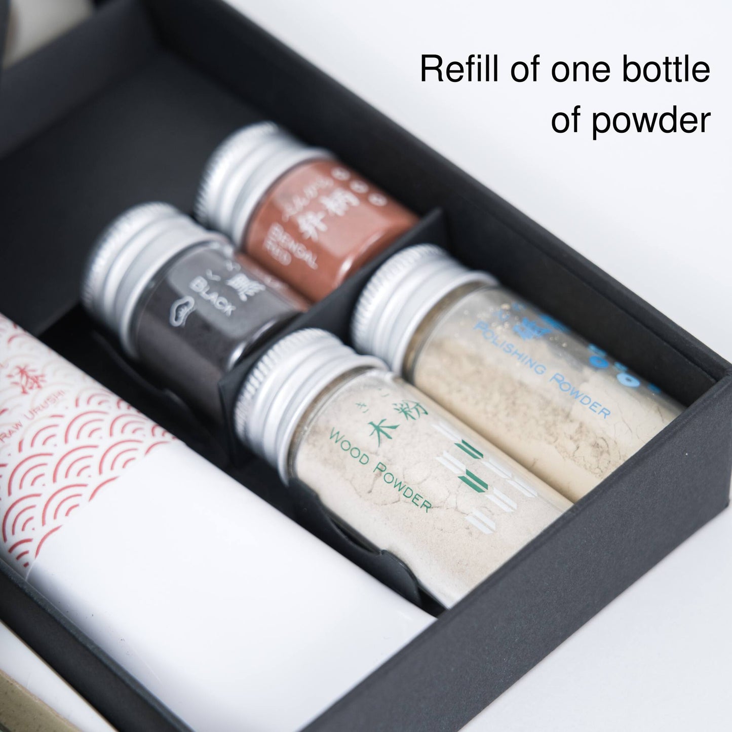 A bottle of Kintsugi Powder (Kintsugi Kit TSUGUKIT Refill)