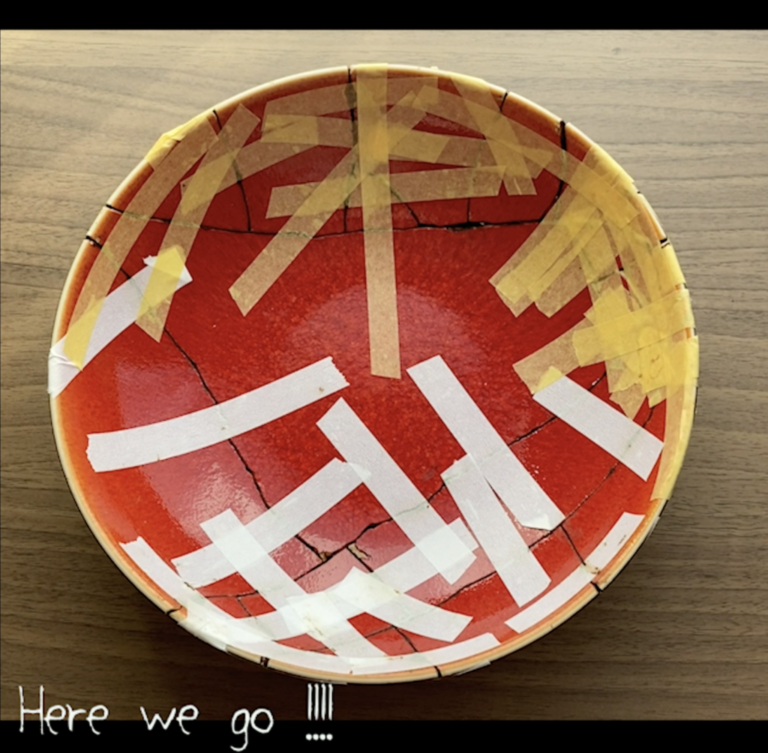 How to Repair a Bowl Broken Into Many Pieces with Kintsugi ...