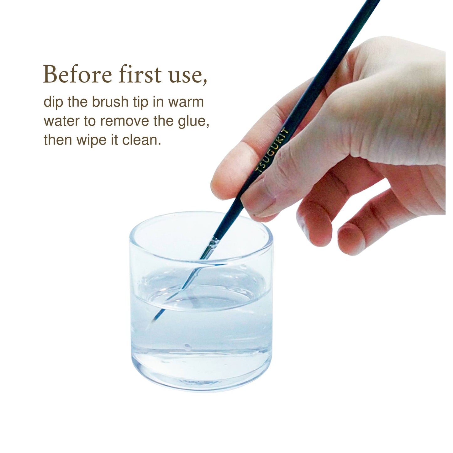 Extra Fine-point Brush for Kintsugi and Maki-e (Made in Japan)