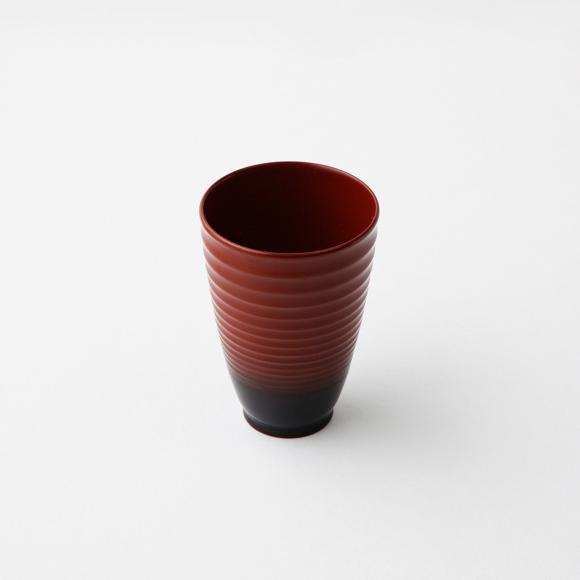 Tall Red Urushi Lacquer Sake Cup by Shigeki Yagi – A Masterpiece from ...