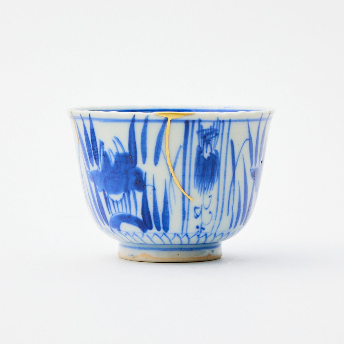 KINTSUGI Lapis Blossom Small Teacup｜Food Safe