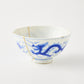 KINTSUGI Blue-and-White Porcelain Mini Bowl with Ascending Dragon｜Available at Asakusa Studio