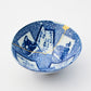 KINTSUGI Golden Verse: Blue Hyakunin-Isshu Tea Bowl｜Food Safe