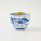 KINTSUGI – Landscape & Figure Motif Bowl with Bold Golden Repair｜Available at Asakusa Studio