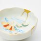 KINTSUGI Pine & Sensu Folding Fan Shallow Dish｜Food Safe