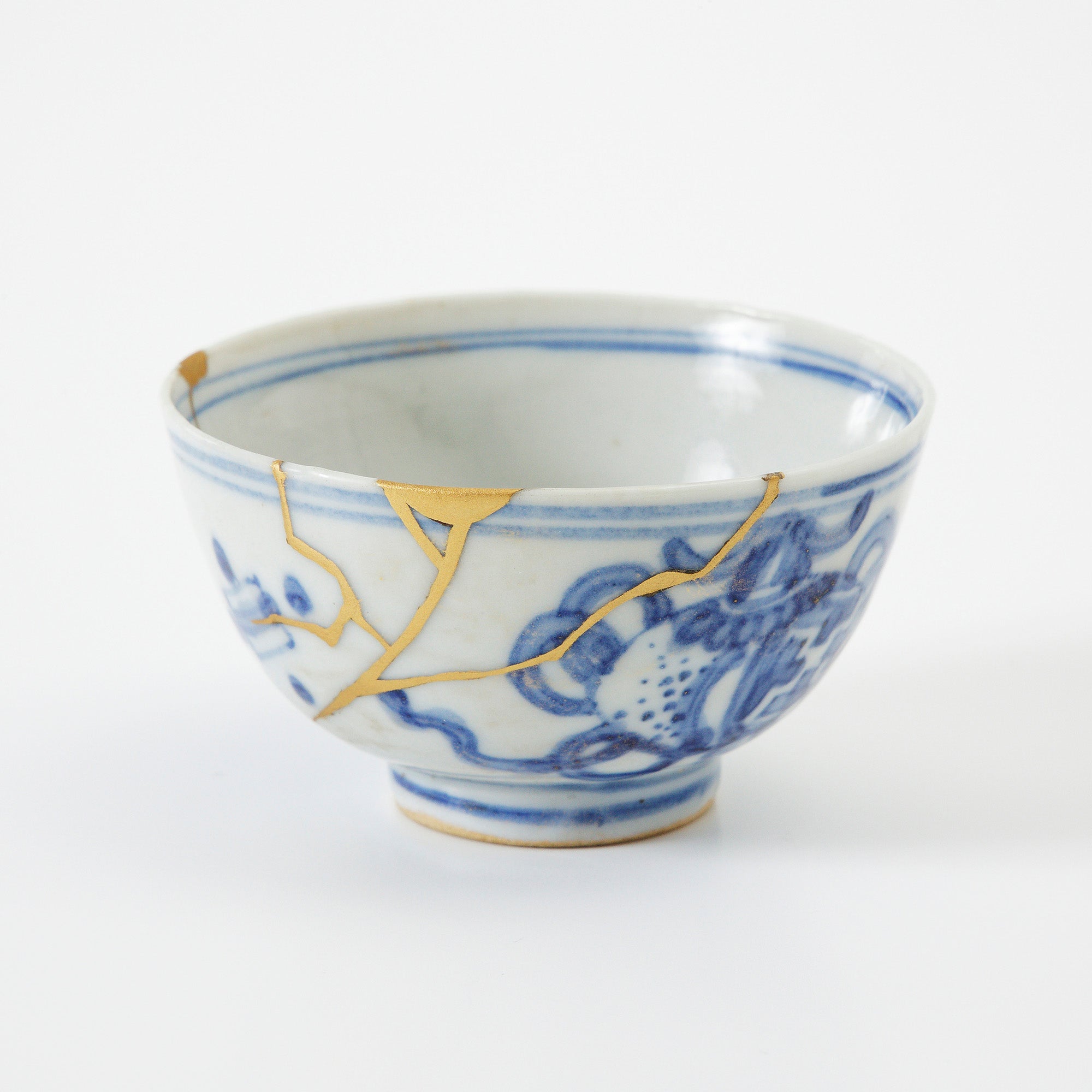 KINTSUGI Imari Celadon Painting by Shigeki Yagi, Ishikawa – Traditional ...