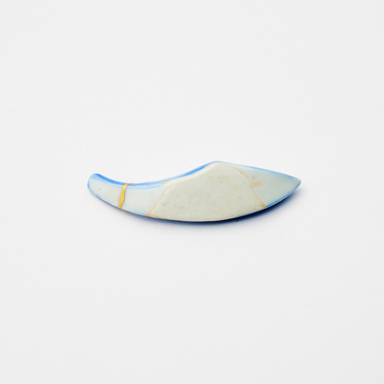KINTSUGI Golden-Scaled Fish Chopstick Rest｜Food Safe