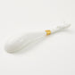 KINTSUGI White Whale-Shaped Spoon – Reinforced with Cloth and Urushi｜Available at Asakusa Studio