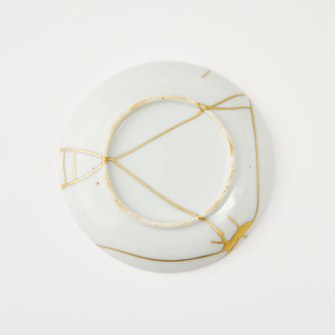 KINTSUGI Small Plate – Golden Meadow Path｜Available at Ebisu Studio