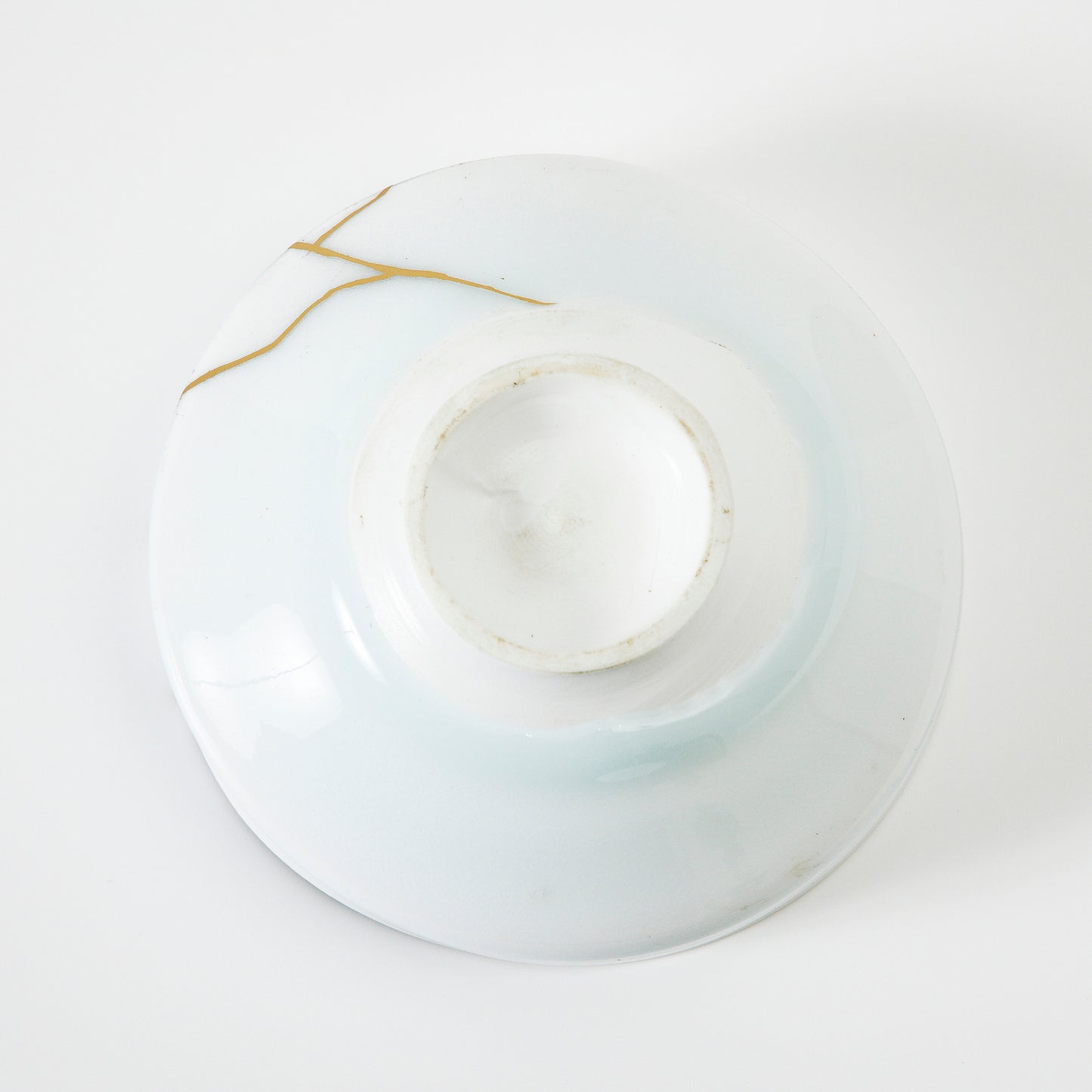 KINTSUGI White Bowl by Shigeki Yagi, Ishikawa