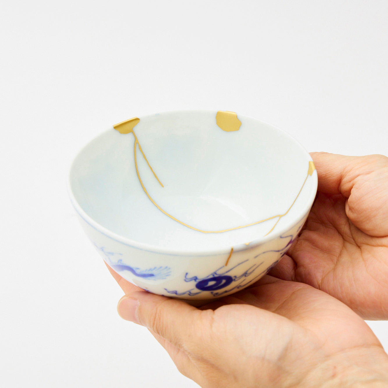 KINTSUGI Golden Dragon Sometsuke Mini Bowl｜Food Safe