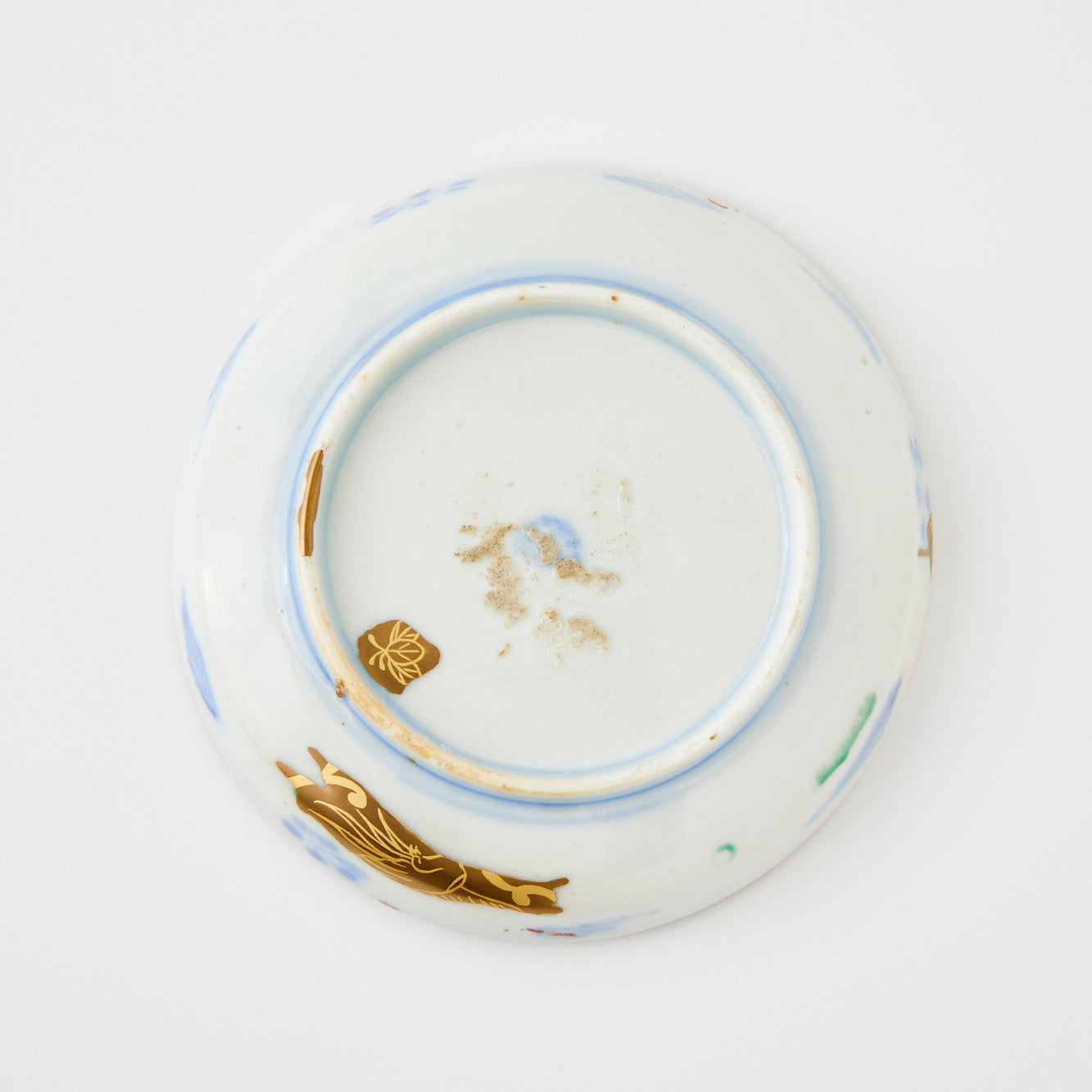 KINTSUGI Maki-e Small Plate – Phoenix in Gold｜Available at Asakusa Studio