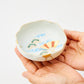KINTSUGI Pine & Sensu Folding Fan Shallow Dish｜Food Safe