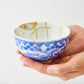 KINTSUGI Yobitsugi Chawan with a Single Blue Accent｜Available at Asakusa Studio