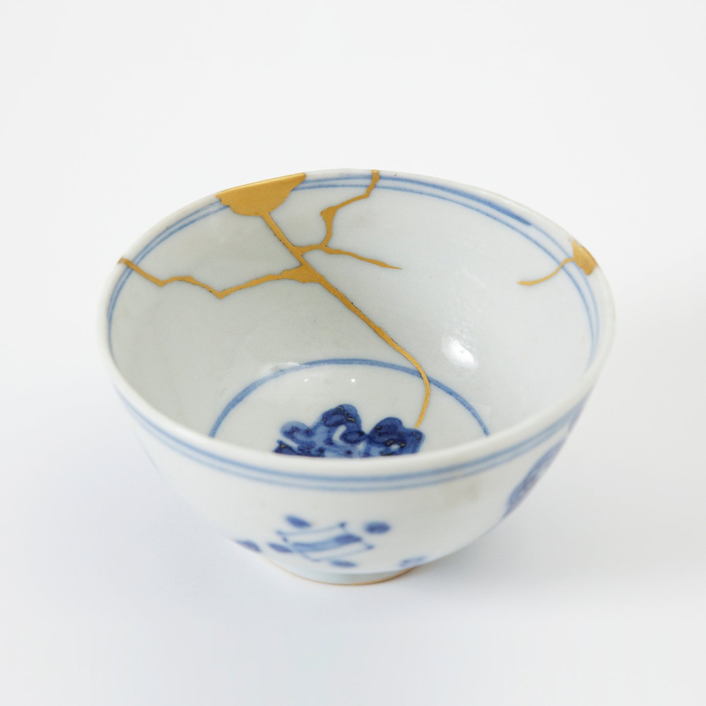 KINTSUGI Imari Celadon Painting by Shigeki Yagi, Ishikawa