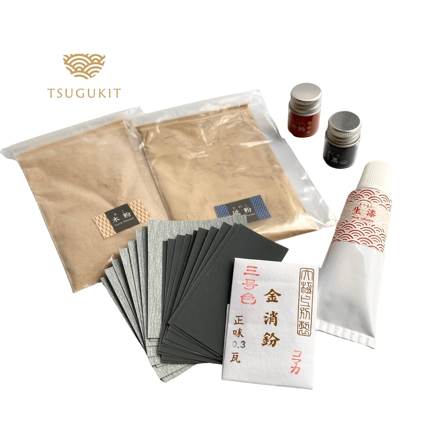 Kintsugi Refill Pack [0.3 g Gold Powder (23 kt) & Raw Urushi included