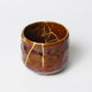 KINTSUGI – Amber-Glazed Matcha Bowl with Quiet Gold｜Available at Ebisu Studio