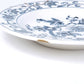 KINTSUGI – Blue Floral Arabesque Saucer with Quiet Gold｜Available at Ebisu Studio