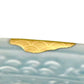 KINTSUGI – Celadon Plate with Chidori and Seigaiha in Gold｜Available at Ebisu Studio