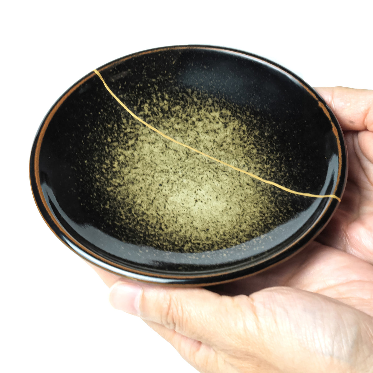 KINTSUGI – Celestial Dish with a Golden Stream Line｜Available at Ebisu Studio