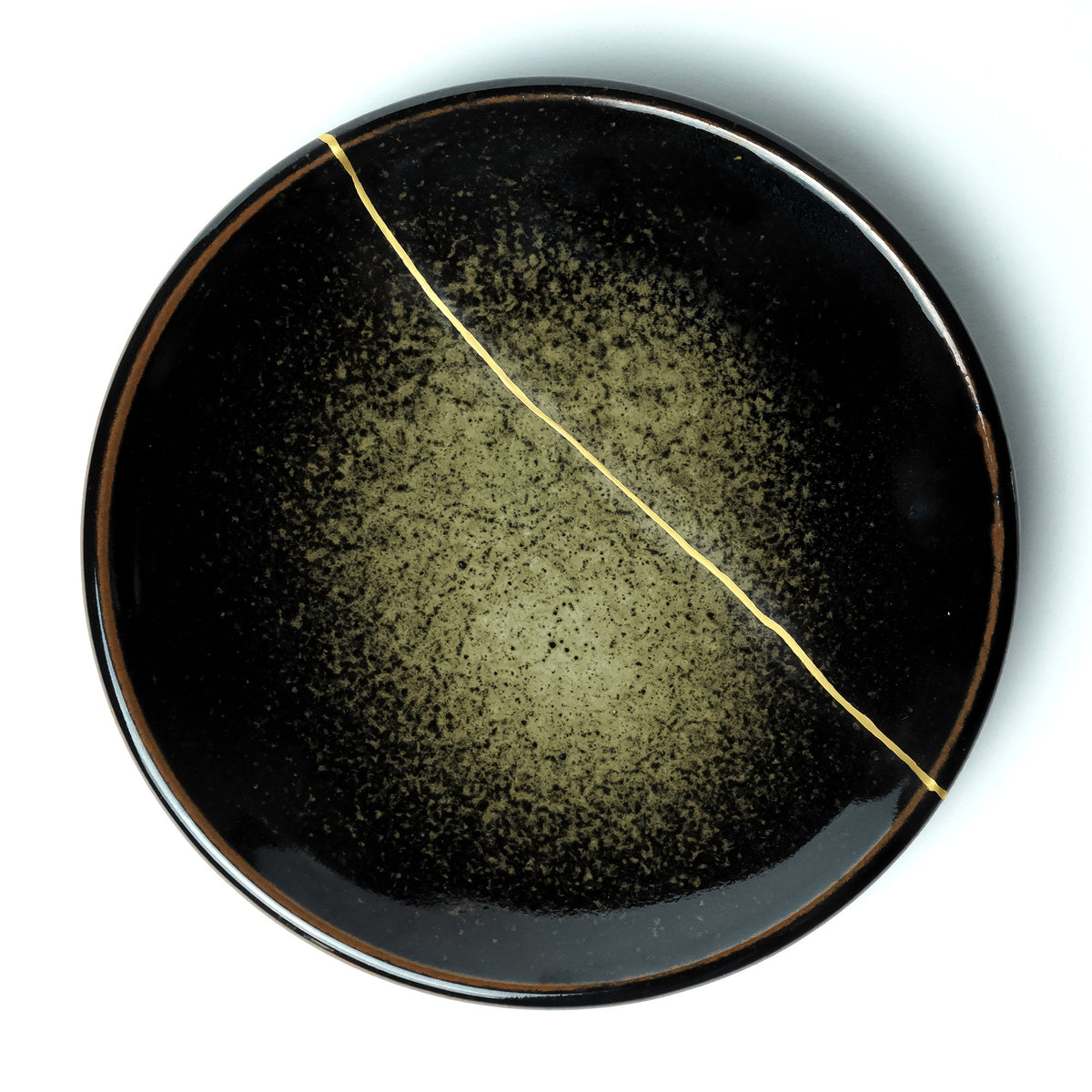KINTSUGI – Celestial Dish with a Golden Stream Line｜Available at Ebisu Studio