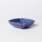 KINTSUGI – Deep Blue Square Dish with Radiant Gold｜Available at Ebisu Studio