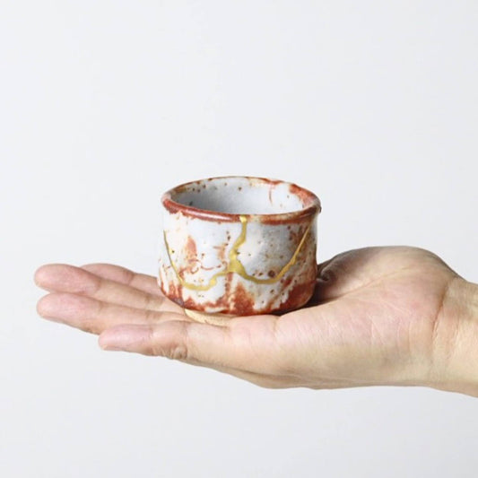 KINTSUGI – Shino Sake Cup of Fragrance and Dawn｜Available at Ebisu Studio