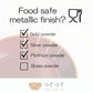 Genuine Platinum Powder for Kintsugi (0.3 g) - Food safe